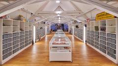 Rund 500 Quadratmeter Ausstellungsfläche gibt es. Hier ein Blick ins Archiv des Museums. (Foto: Deutsches Zeitungsmuseum Wadgassen / Tom Gundelwein)
