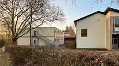 Container erweitern die Klassenräume an der Grundschule Hohe Wacht, Saarbrücken (Foto: SR / Thomas Braun)