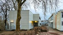 Container-Modulbau der Grundschule Weyersberg in Saarbrücken Burbach (Foto: Sebastian Knöbber / SR)