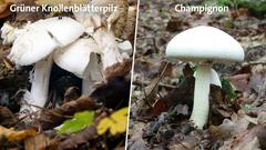 Grüner Knollenblätterpilz – Champignon (Foto: Holger Kleinhanß, SR)