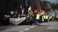 Kurdendemo in Saarbrücken (Foto: Pasquale d´Angiolillo)