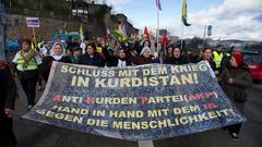Kurdendemo in Saarbrücken (Foto: Pasquale d´Angiolillo)