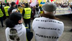 Kurdendemo in Saarbrücken (Foto: Pasquale d´Angiolillo)