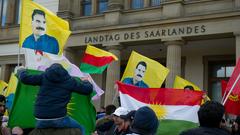 Kurdendemo in Saarbrücken (Foto: Pasquale d´Angiolillo)