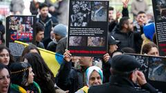 Kurdendemo in Saarbrücken (Foto: Pasquale d´Angiolillo)