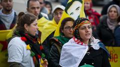 Kurdendemo in Saarbrücken (Foto: Pasquale d´Angiolillo)