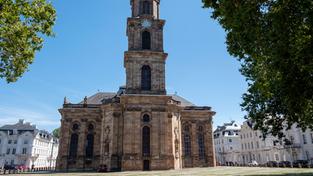 Die Saarbrücker Ludwigskirche (Foto: SR/Sebastian Knöbber)