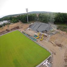 Abriss Ludwigspark (Foto: SR)