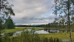 Nordschwedische Seenlandschaft (Foto: SR)