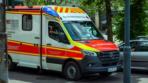 Ein Rettungswagen im Einsatz (Foto: SR/Sebastian Knöbber)