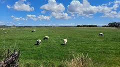 Schafe grasen auf einer Weide in Texel (Foto: Barbara Lindahl)