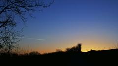 Sonnenaufgang auf dem Rohn in Hangard (Foto: Winfried Dauster)
