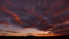 Wolkenhimmel nach dem Sonnenuntergang (Foto: Erwin Altmeier)