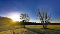 Morgensonne im Wadrilltal zwischen Wedern und Wadern (Foto: Matthias Wagner)