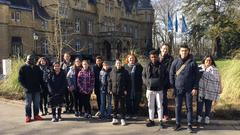 Zu Besuch beim SR am 13 Februar 2019, eine Gruppe von Jugendlichen des Vereins Borny Buzz aus Metz (Foto: Dieter Schmitt/SR)