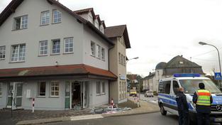 Geldautomatensprengung in Nonnweiler (Foto: SR)
