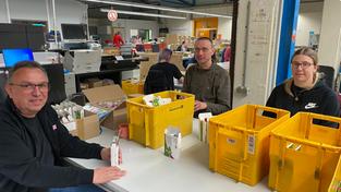 In der WZB Werkstatt für Behinderte in Spiesen (Foto: SR/Sarah Sassou)