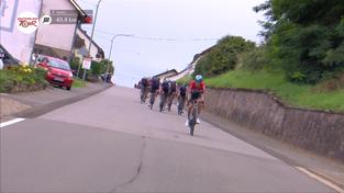 Fahrradfahrer bei der ersten Etappe der Deutschlandtour (Foto: SR Fernsehen/ aktueller bericht)