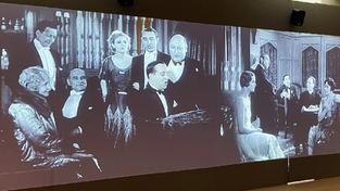 Silmultanprojektion des Films "Altlantic" von Pierre Huyghe aus dem Jahr 1962 (Foto: Boris Fuge)