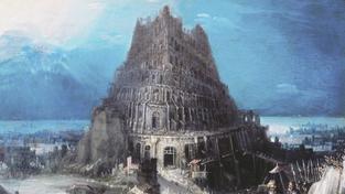 Gemälde "Turmbau zu Babel" von Lucas van Valckenborgh (Foto: Bettina Jacot-Descombes)