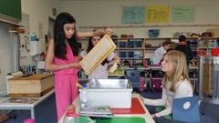 Projekt Bienen machen Schule in der Grundschule Scheidt (Foto: SR 1 / Barbara Zeidler)