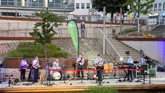 Konzert: USAFE goes Rock-Pop in Neunkirchen am 09.08.2024 (Foto: Lea Kiehlneker/ SR)