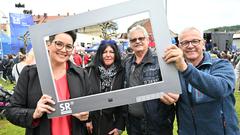 Besucher bei SR Fernsehen vor Ort in Friedrichsthal (Foto: SR/Pasquale D'Angiolillo)