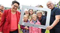 Besucher bei SR Fernsehen vor Ort in Friedrichsthal (Foto: SR/Pasquale D'Angiolillo)