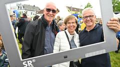 Besucher bei SR Fernsehen vor Ort in Friedrichsthal (Foto: SR/Pasquale D'Angiolillo)