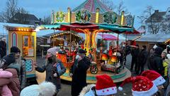 Der Weihnachtsmarkt in Bous (Foto: AG Bous)