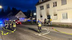 Die Feuerwehr hat einen Brand in der Hauptstraße Spiesen gelöscht. (Foto: Feuerwehr Spiesen-Elversberg)