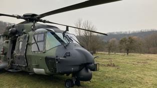Bundeswehrübung in Wallerfangen (Foto: Lisa Krauser/SR)