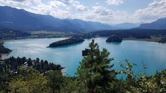 Der Faaker See ist einer der kleineren aber auch schönsten Seen in Kärtnen. (Foto: SR)