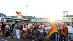 SR 3 Fußballkino in Saarlouis - Halbfinale: Deutschland - Frankreich (Foto: Dirk Guldner)