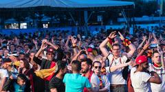 SR 3 Fußballkino in Saarlouis - Halbfinale: Deutschland - Frankreich (Foto: Dirk Guldner)