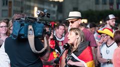 SR 3 Fußballkino in Saarlouis - Halbfinale: Deutschland - Frankreich (Foto: Dirk Guldner)