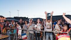 SR 3 Fußballkino in Saarlouis - Halbfinale: Deutschland - Frankreich (Foto: Dirk Guldner)