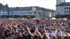 SR 3 Fußballkino in Saarlouis - Halbfinale: Deutschland - Frankreich (Foto: Dirk Guldner)