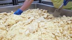 Die Molkereigenossenschaft Luxlait stellt Kochkäse noch in Handarbeit her (Foto: SR)