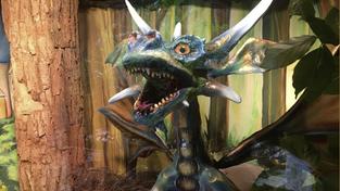 Drache im Parc Marveilleux in Bettembourg (Foto: SR/Steffani Balle)