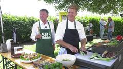 Das Duell: Grillen oder Schwenken (Foto: SR/Felix Schneider/Pasquale D'Angiolillo)