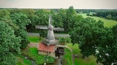 Die Hüvener Mühle im Emsland (Foto: SR)