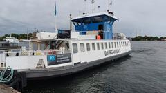 Fähren sind in Stockholm ein wichtiges öffentliches Verkehrsmittel (Foto: SR)