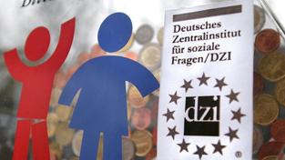 Prüfzeichen des Deutschen Instituts für Soziale Fragen (DZI)  (Foto: dpa - Bildfunk)