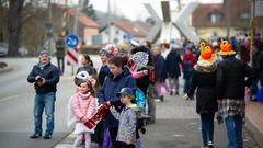 Der närrische Umzug 2019 am 28. Februar in Wadgassen (Foto: SR/Pasquale D'Angiolillo)