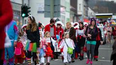 Der närrische Umzug 2019 am 28. Februar in Wadgassen (Foto: SR/Pasquale D'Angiolillo)