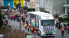 Der närrische Umzug 2019 am 28. Februar in Wadgassen (Foto: SR/Pasquale D'Angiolillo)