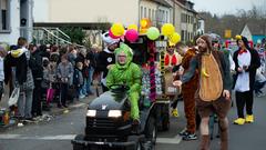 Der närrische Umzug 2019 am 28. Februar in Wadgassen (Foto: SR/Pasquale D'Angiolillo)