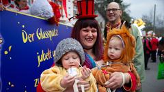 Der närrische Umzug 2019 am 28. Februar in Wadgassen (Foto: SR/Pasquale D'Angiolillo)