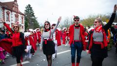 Der närrische Umzug 2019 am 28. Februar in Wadgassen (Foto: SR/Pasquale D'Angiolillo)